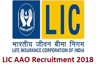 LIC AAO Recruitment 2018