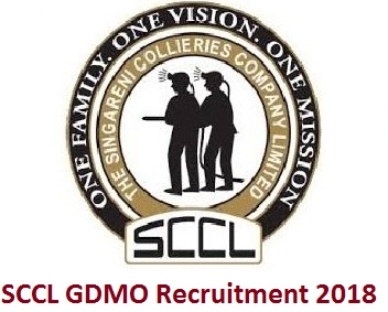 SCCL GDMO Recruitment 2018