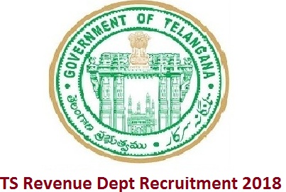 TS Revenue Dept Recruitment 2018