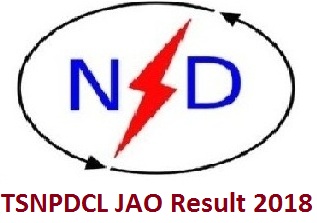 TSNPDCL JAO Result 2018