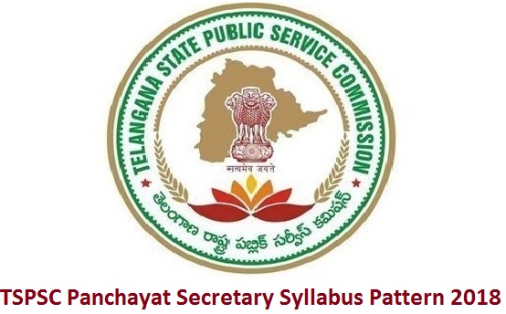 TSPSC Panchayat Secretary Syllabus Pattern 2018