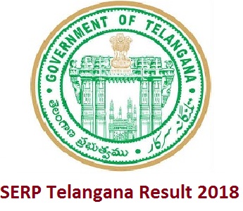 SERP Telangana Result 2018