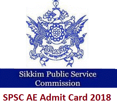 SPSC AE Admit Card 2018
