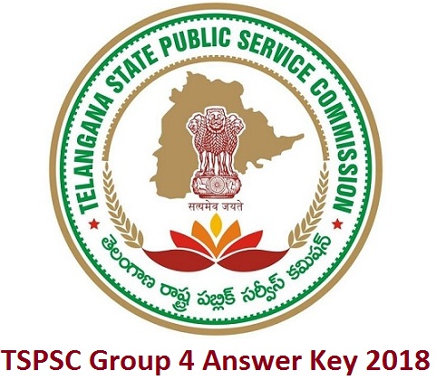 TSPSC Group 4 Answer Key 2018