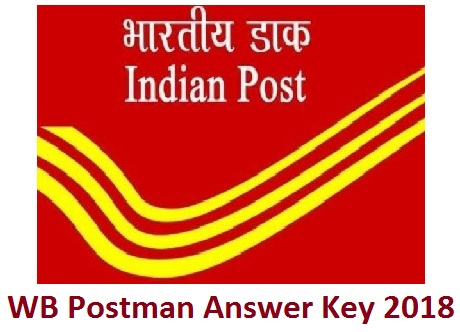 WB Postman Answer Key 2018
