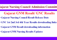 Gujarat GNM Result