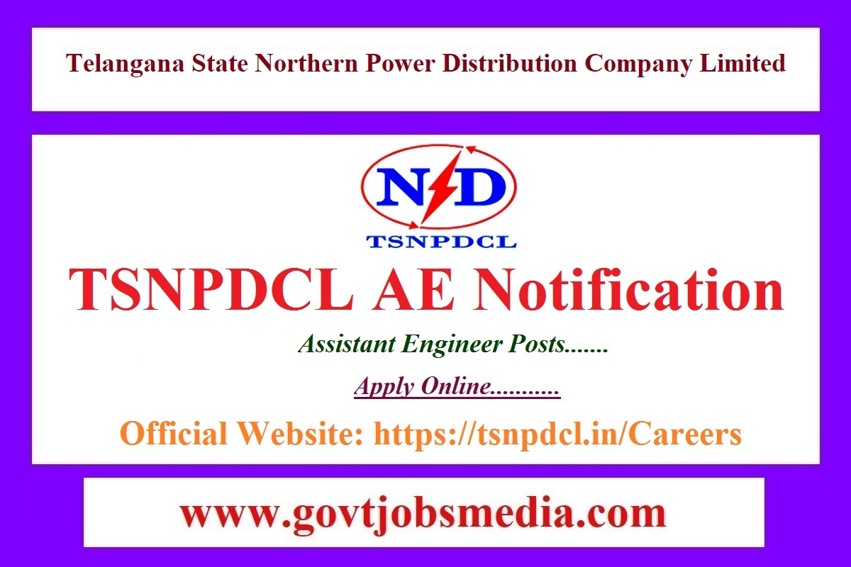 TSNPDCL AE Recruitment Notification Jobs