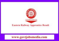 Eastern Railway Apprentice Result