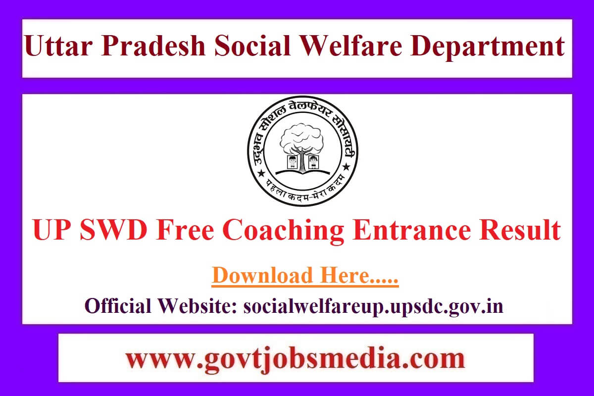 UP SWD Coaching Result