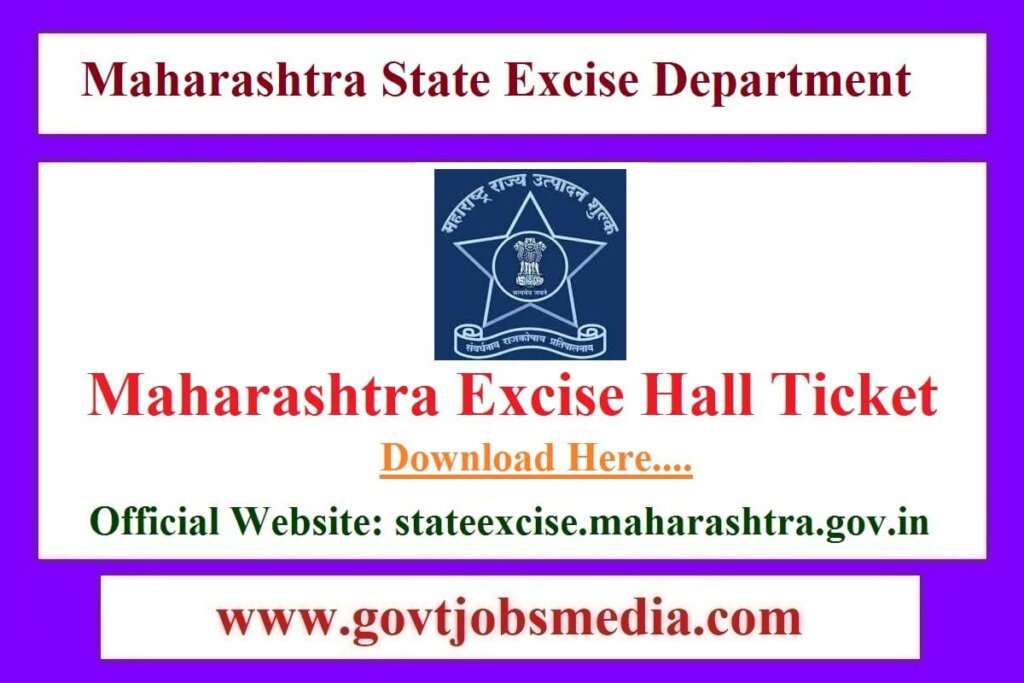 Maharashtra Excise Hall Ticket